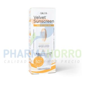 VELVET SUNSCREEN FACE COLOR X50ML