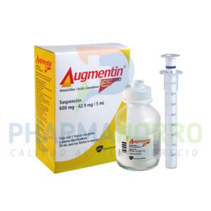 AUGMENTIN ES SUSP 600MG-42.9 MG/5ML X100ML