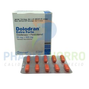 DOLODRAN EXTRA FORTE 50MG/500MG X100 SUELTAS