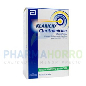 KLARICID SUSP 125MG/5ML X50ML