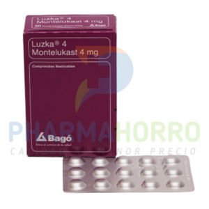 LUZKA 4MG COMPR MAST X30 SUELTAS