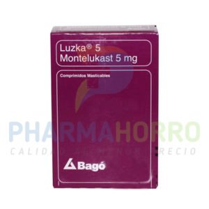 LUZKA 5MG COMPR MAST X30 SUELTAS