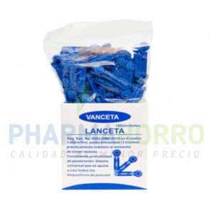 LANCETAS X100 UNIDADES VANCETA